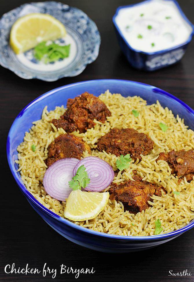 Chicken Fry Piece Biryani